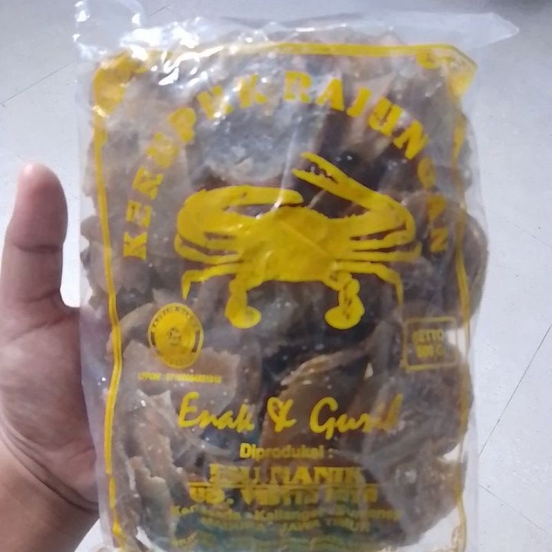 

Kerupuk Rajungan/ Krupuk Kepiting