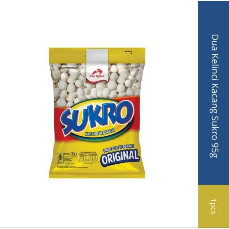 

Dua Kelinci Kacang Sukro 95 Gr