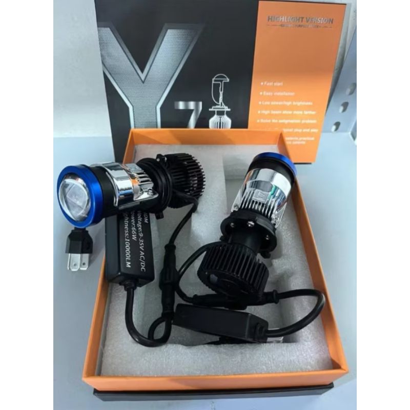 lampu LED headlamp H4 mini projie y7