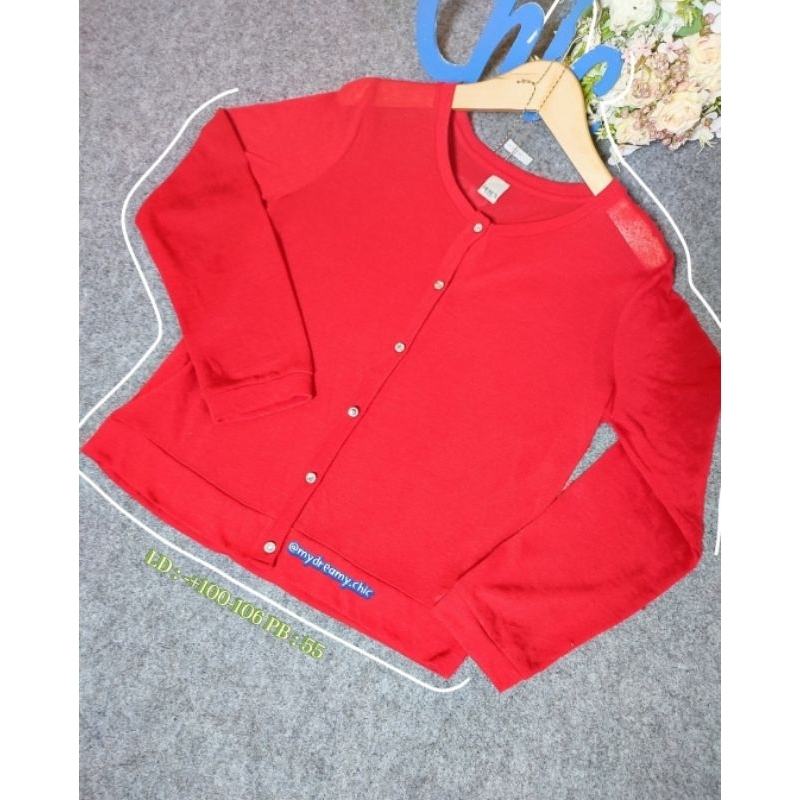 Cardigan|merah