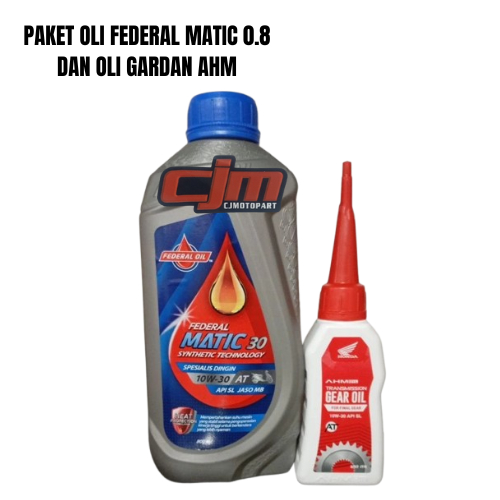 PAKET OLI FEDERAL MATIC DAN OLI GARDAN ORIGINAL