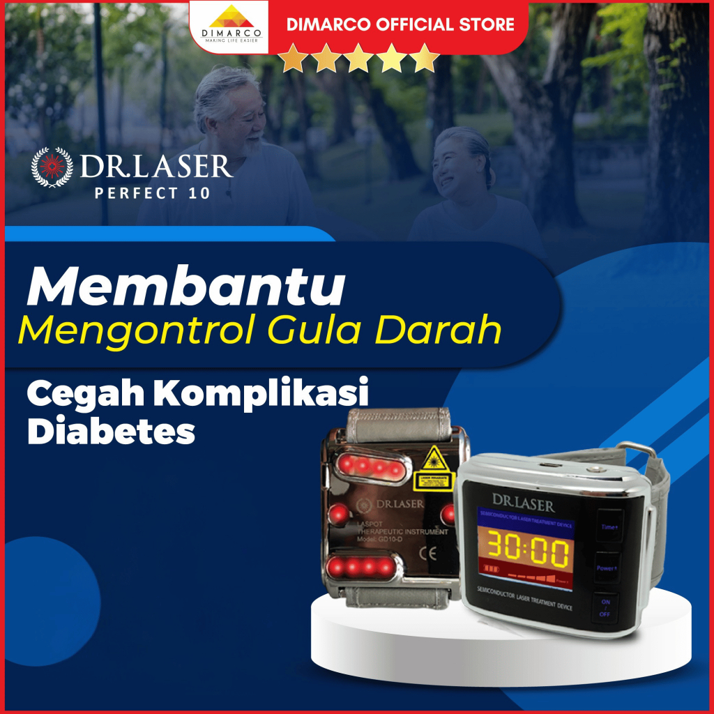 Dr. Laser Perfect 10 - Original Asli Bergaransi Resmi 1 Tahun Hanya Di DIMARCO