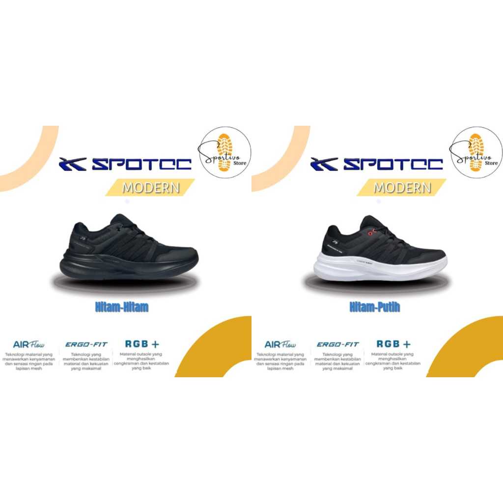 SPOTEC Sepatu STUDENT Art MODERN