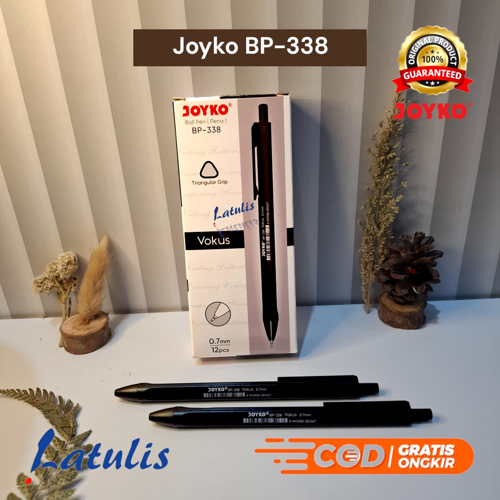 Ball Pen / Pena / Pulpen Joyko BP 338 Focus