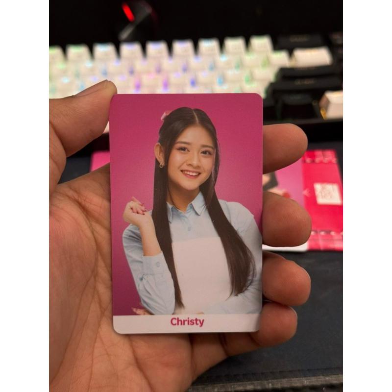 Photocard JKT48 X Telkomsel “Christy”
