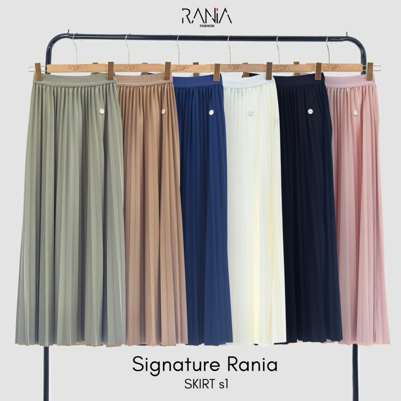 Rok Signature Rania Rok Plisket Signatur by Rania ZR Fashion