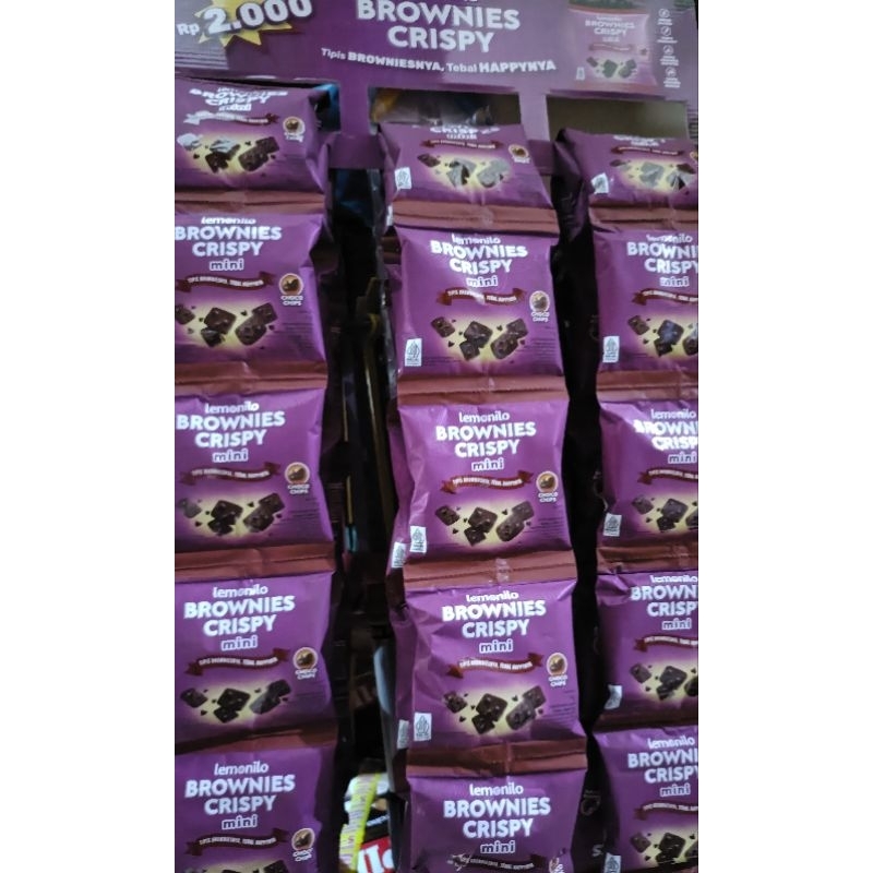 

lemonilo brownies cryspy mini serenteng isi 10