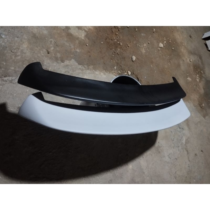 spoiler spoon calya sigra warna hitam dop