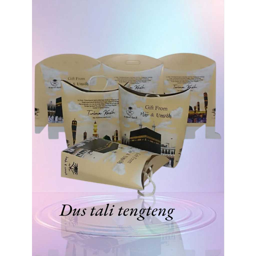 

Dus Tali Tenteng untuk oleh oleh Haji dan Umroh