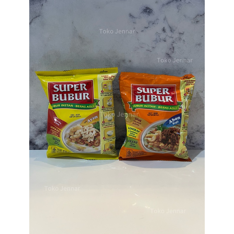 

Super Bubur [ BERAS ASLI ]