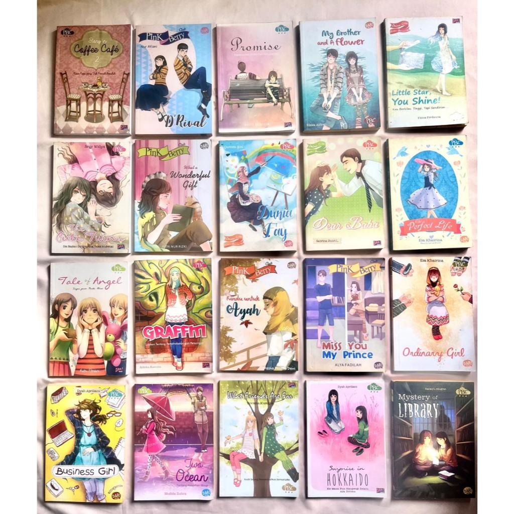 OBRAL BACAAN NOVEL REMAJA/OBRAL BUKU MURAH - PRELOVED ORIGINAL