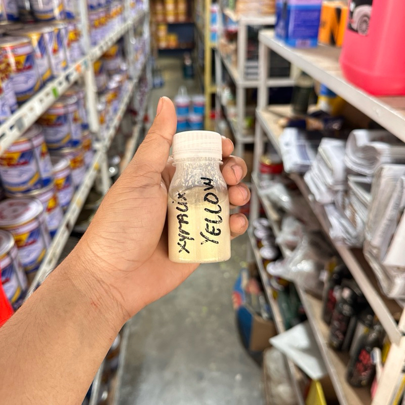 Cat PU xyralic xiralic seralik kuning/gold 50ml