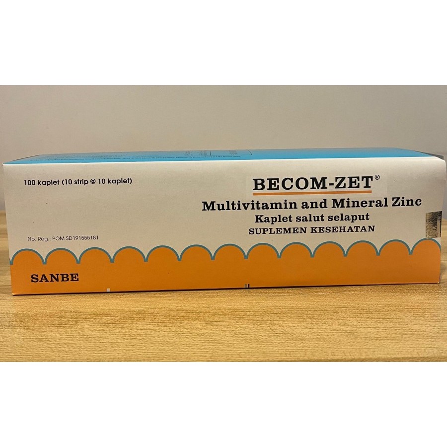 Becom-Zet 1 box @ 10 strip 10 kaplet