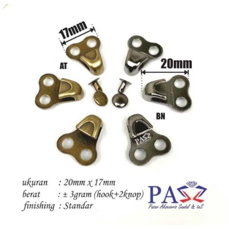 Lubang Tali Sepatu / Hook 2