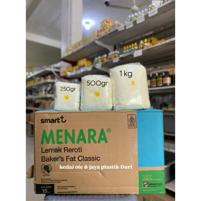 

Margarine Putih Repack (curah / kiloan) 250gr, 500gr dan 1kg