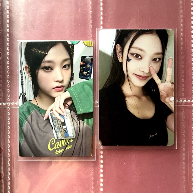 haerin newjeans BUNNIES CAMP & NABI official photocards