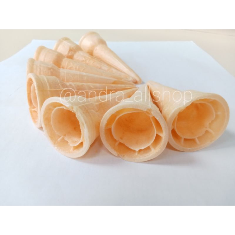 

Cone Eskrim Kerucut Diameter 4cm 200pcs