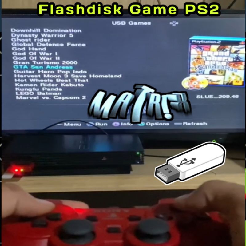 Paketan GAME Konsol Ps2