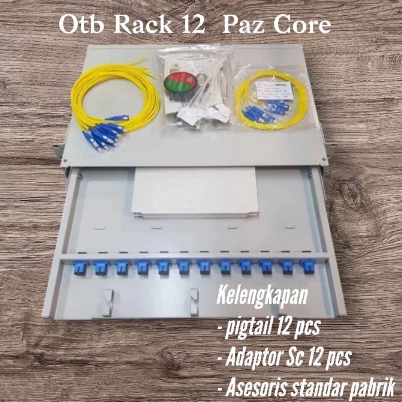 Otb 12 Core Merk Paz Lengkap Type SC UPC