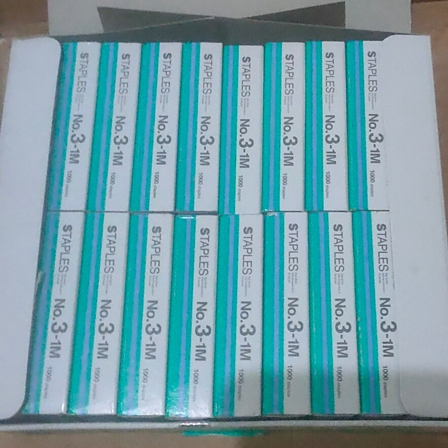 

Staples MAX No 3 24/6 Biasa isi Staples no3 - 1-KOTAK