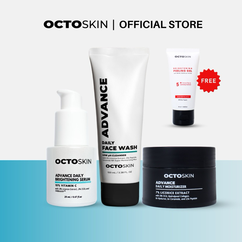 OCTOSKIN Super Bundling Advance Daily (Free Brightening Peeling Gel)