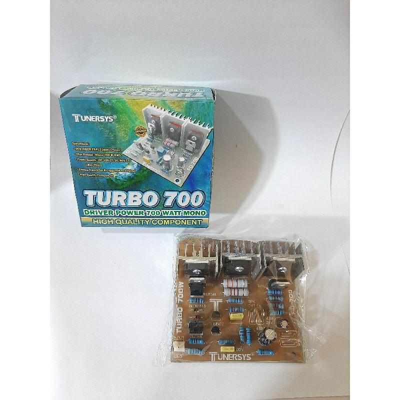 KIT DRIVER POWER TURBO 700 WATT TUNERSYS