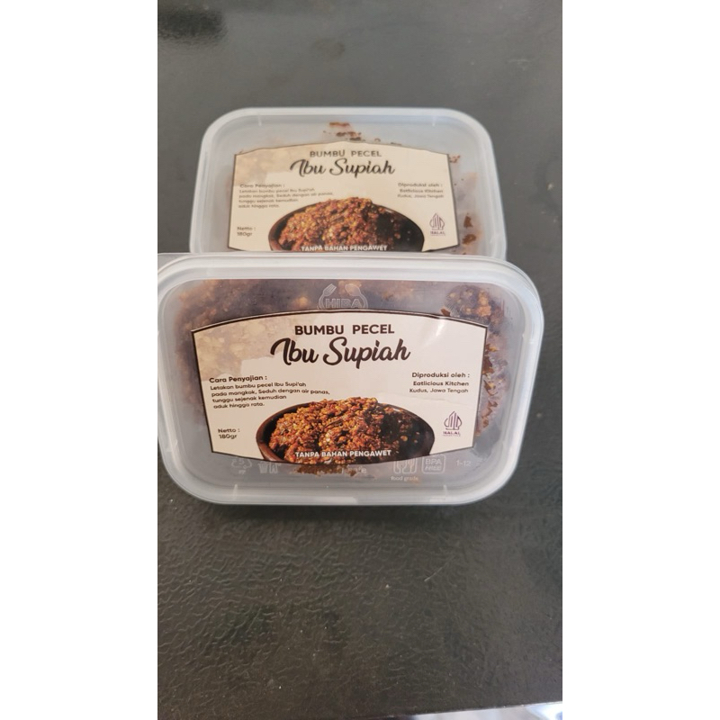 

bumbu pecel lezat 180gr