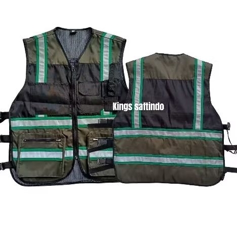ROMPI SAFETY KOMBINASI / SAFETY VEST CUSTOM / ROMPI PROYEK /ROMPI