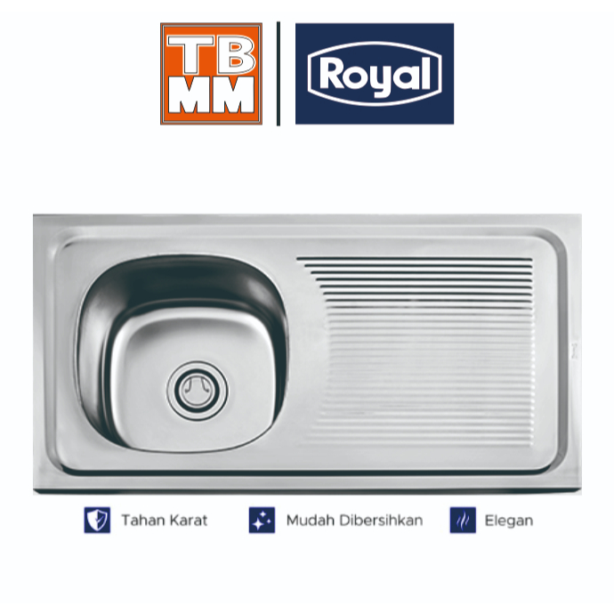 BAK CUCI PIRING ROYAL KITCHEN SINK