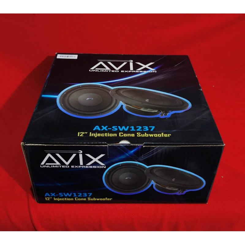 Subwoofer Avix AX-SW1237 - Subwoofer Avix SVC 12 inch Magnet Besar