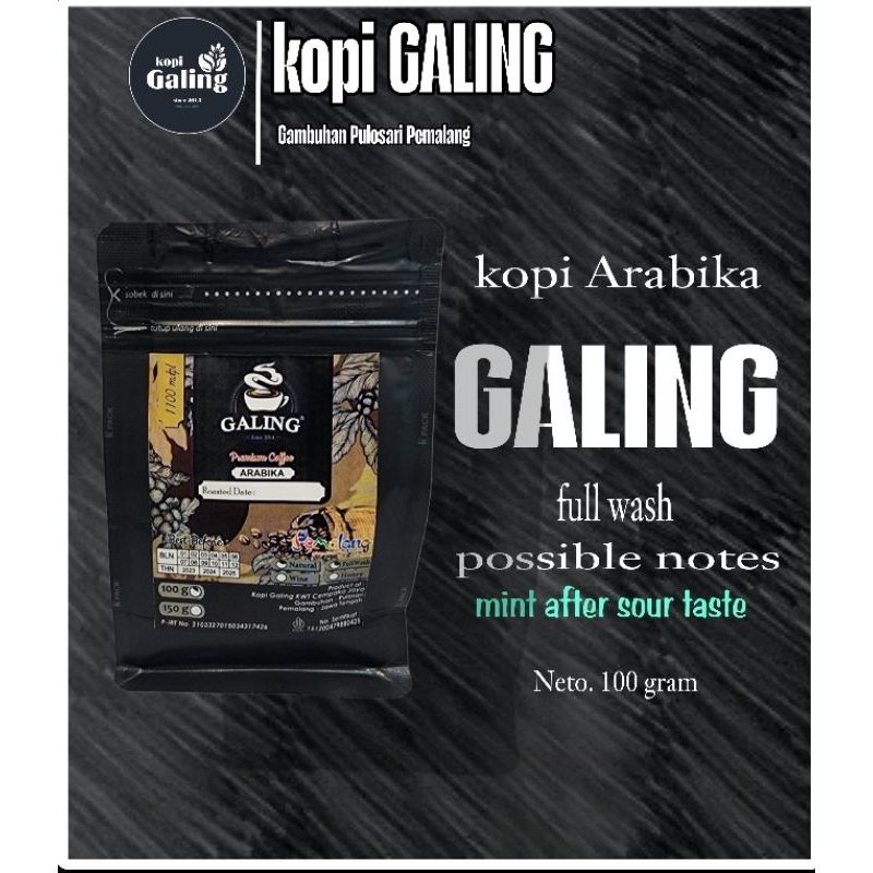 

KOPI BUBUK ARABIKA GALING 100% KOPI ASLI