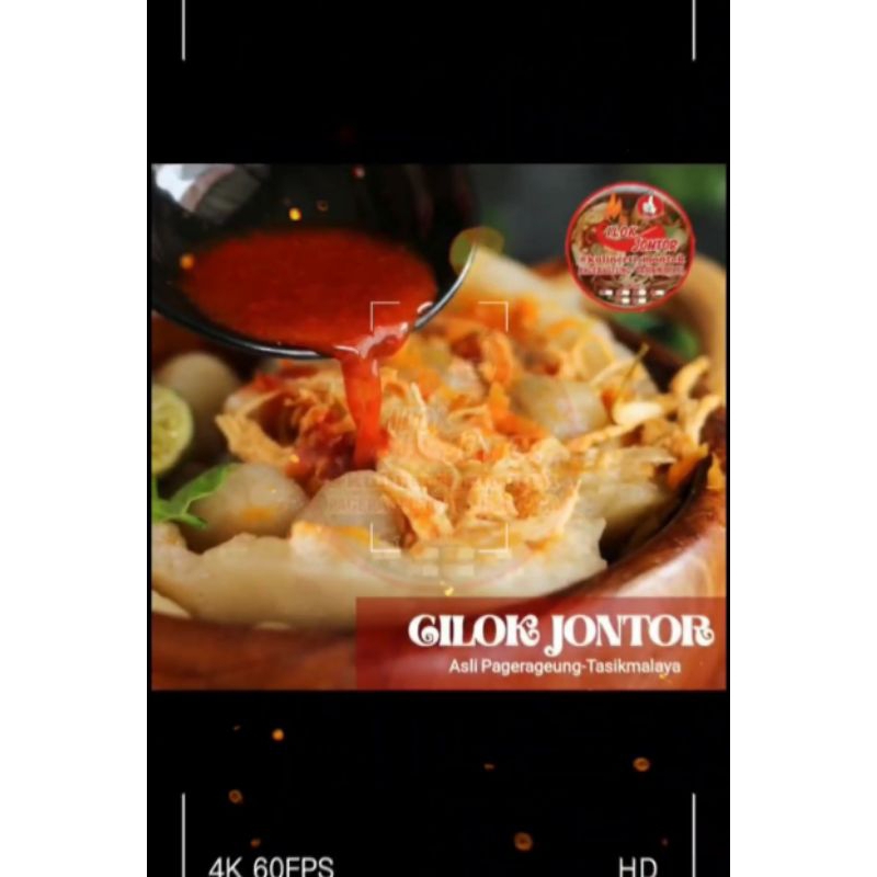 

Cilok Jontor khas Tasikmalaya