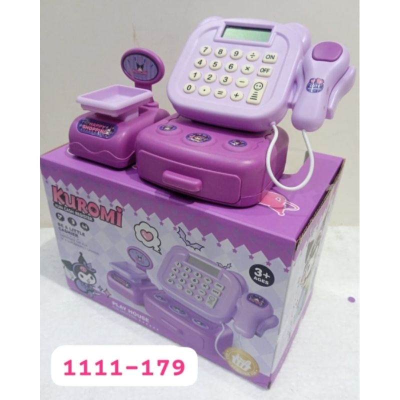 

(PREMIUM) CASH REGISTER KUROMI KASIR KASIRAN KUROMI KALKULATOR MENYALA ADA SUARA