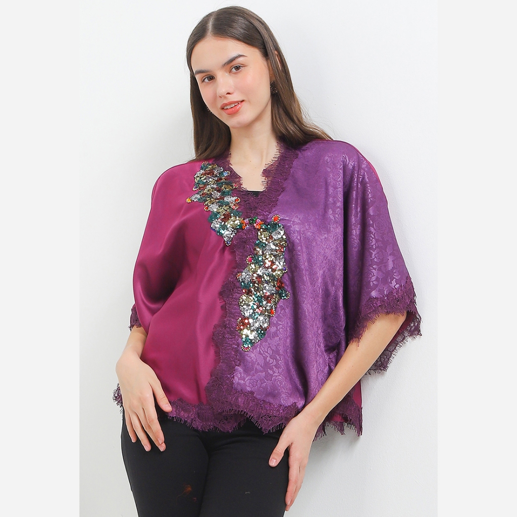 LUIRE by Raden Sirait Kebaya Reling Embos Wanita
