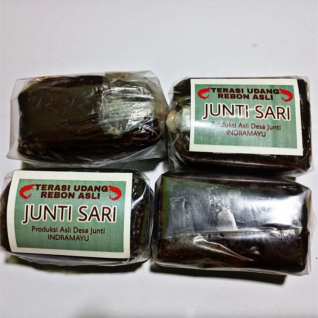 

Terasi Udang Rebon Asli Fermentasi Alami Khas Junti Cirebon Indramayu Original Belacan Paling Enak