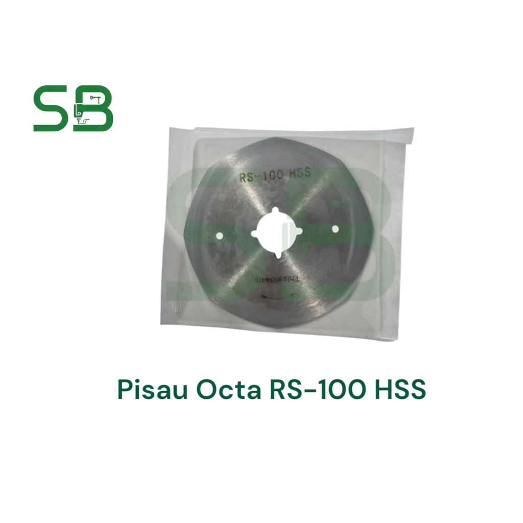 Pisau Mesin Potong Kain KM OCTA RS 100/ RC 100/ Mata Pisau Gunting Litsrik KM OCTA/ Segidelapan