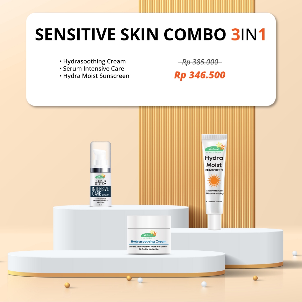 Combo Sensitive Skin Holistik Estetika