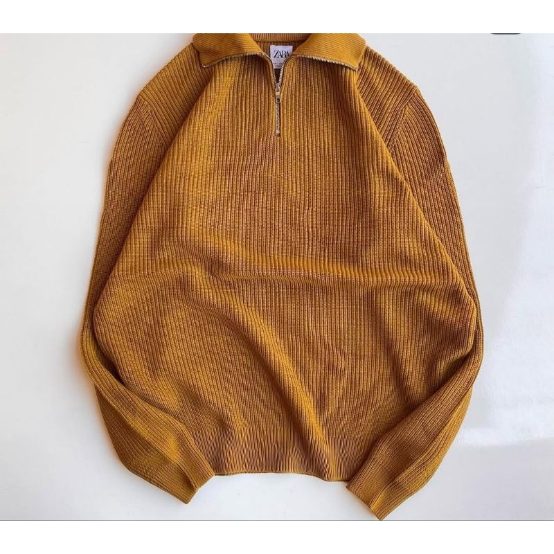 Zara Sweater Zipper Second