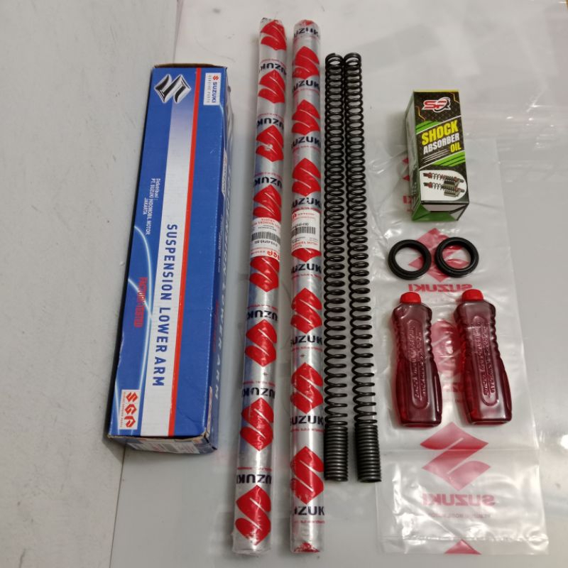 Komplit Shock Depan+Seal+Oli+Per Suzuki Thunder Thunder 125 Shock Thunder
