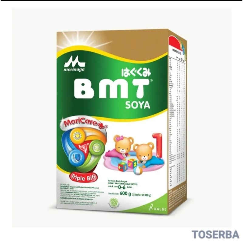 

SUSU BMT SOYA 1 0 - 6 BULAN 150GR 600GR