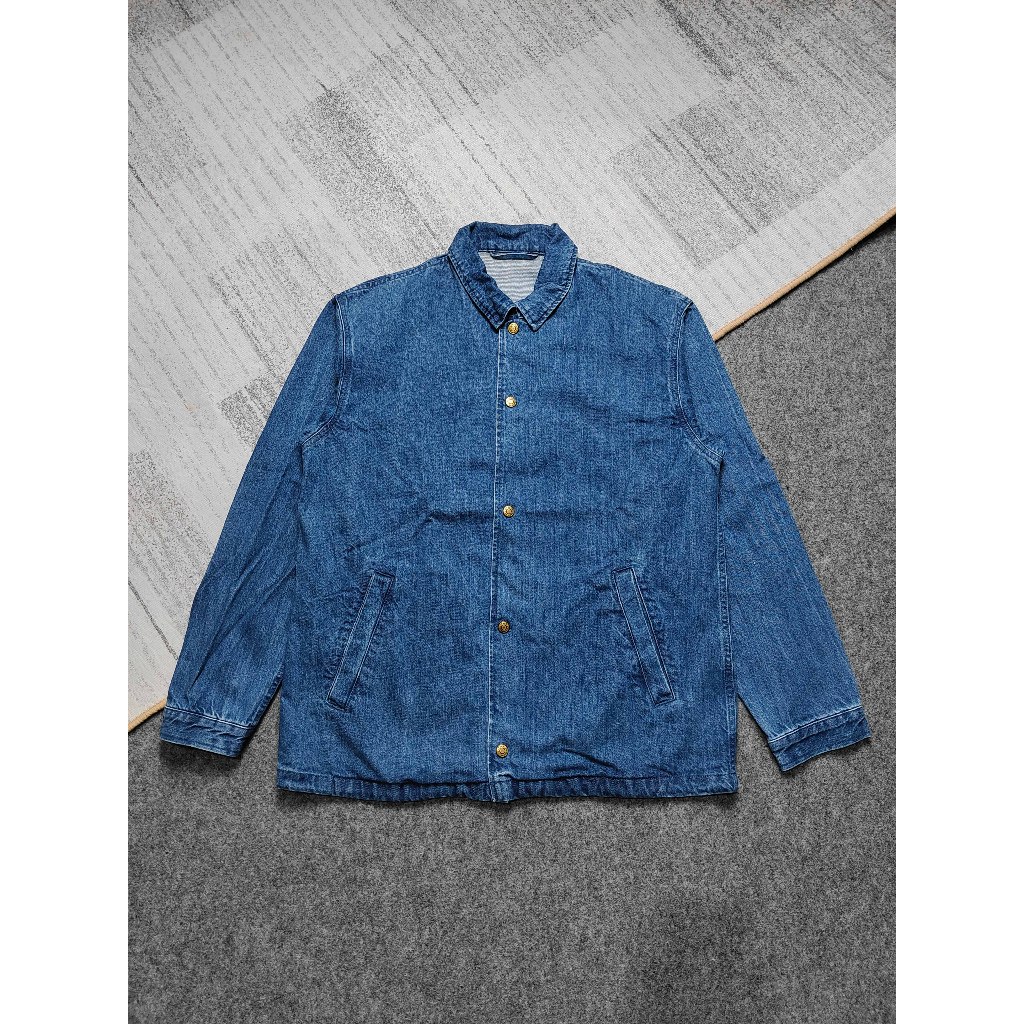 GU Uniqlo Coach Jacket Jaket Outer Luaran Denim