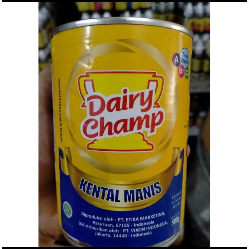 

SKM Dairy Champ 480 gram / DairyChamp kental manis 480 Gram