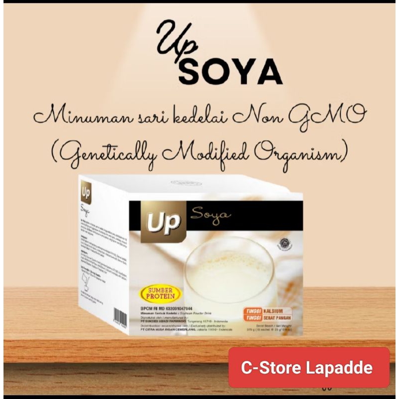 

Up Soya Susu Kedelai Kaya Kalsium 15 sachet Non GMO