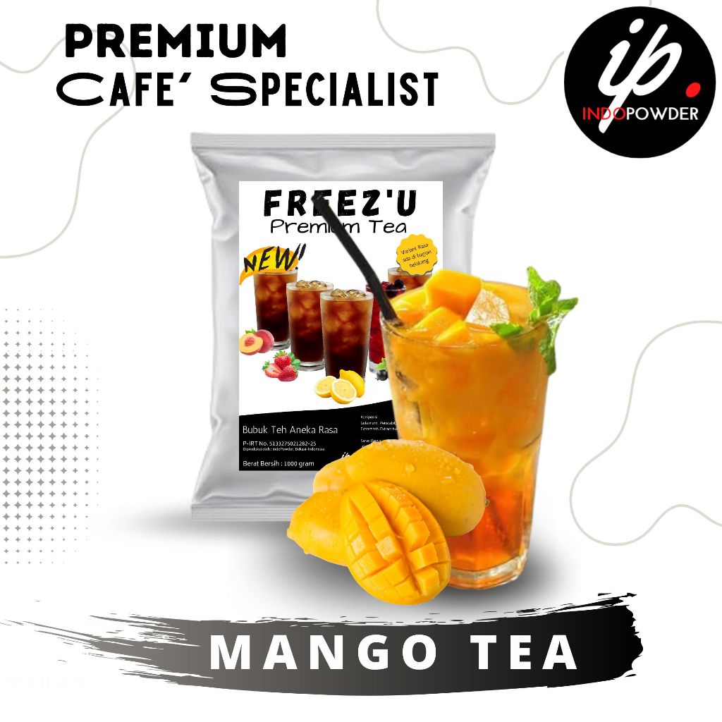 

IP Bogor - Bubuk Minuman PREMIUM Rasa MANGO TEA 1Kg Untuk Cafe, Waralaba dan Resto