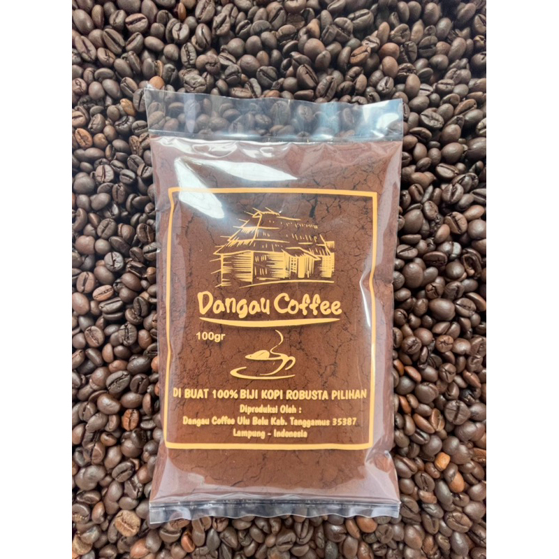 

Dangau Coffee,bubuk kopi robusta lampung 100gr
