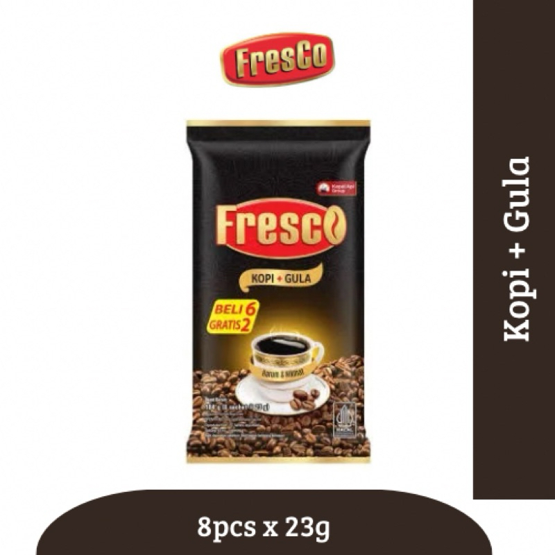 

Fresco Kopi + Gula 8pcs x 23g