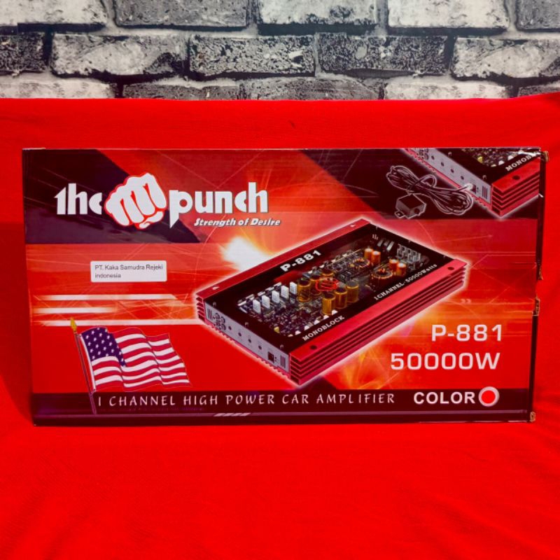 Monoblock The Punch P881 - Monoblock The Punch Ext