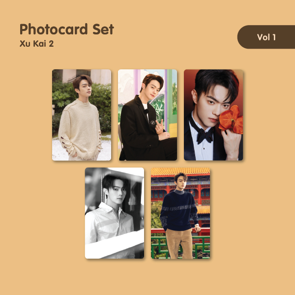 Xu Kai 2 Fanmade Photocard SET