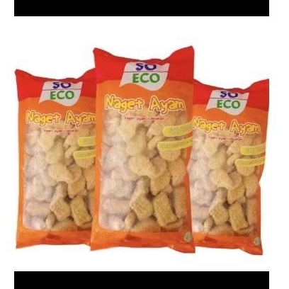 

CHICKEN NUGGET / NAGET AYAM SO ECO 500GR & 1KG