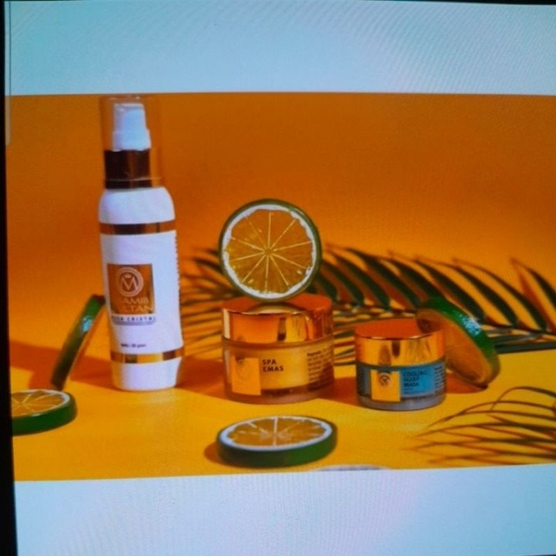 VIRALL MAMIII SULTAN COLLECTION - PAKET PERAWATAN SPA - SPA EMAS, BUSA KRISTAL, COOLING MASK